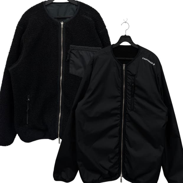 컨버스 리버시블 쉐르파 자켓