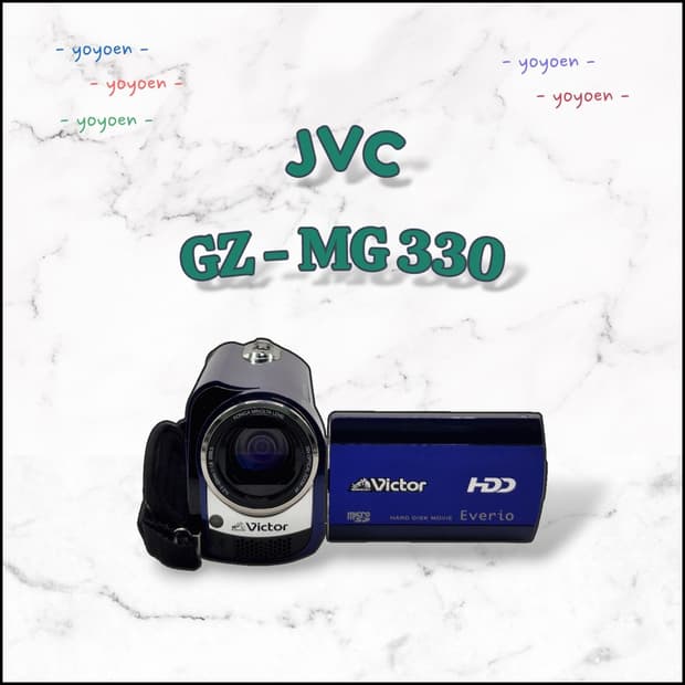 JVC GZ-MG330 빈티지캠코더