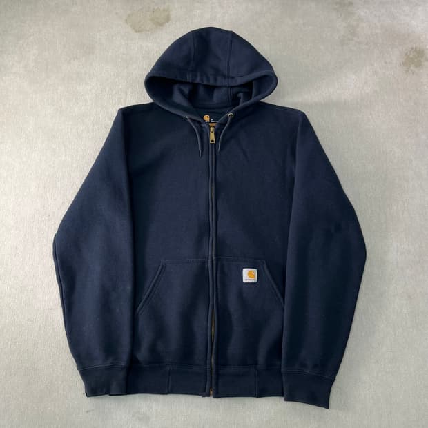 100 칼하트 네이비 후드집업