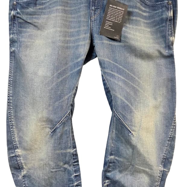 G-STAR ARC 3D루즈 테이퍼드 데님 진청(W29/L30)