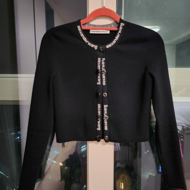 [새상품] 알렉산더왕 크롭 가디건