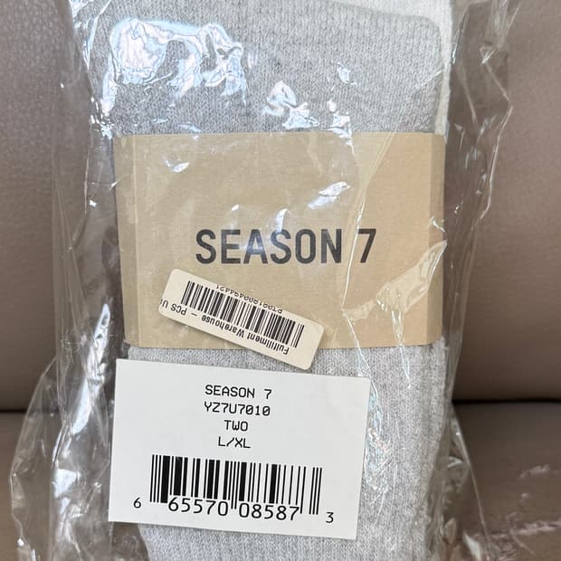 [새상품/L,XL] 이지 시즌7 칼라바사스 삭스 양말 3페어