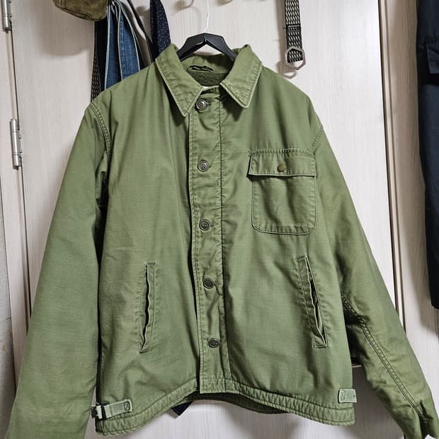 70s A2 미해군 덱자켓 오리지널  L 사이즈