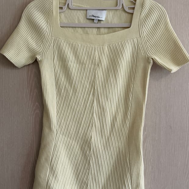 필립림 반팔 니트 xs