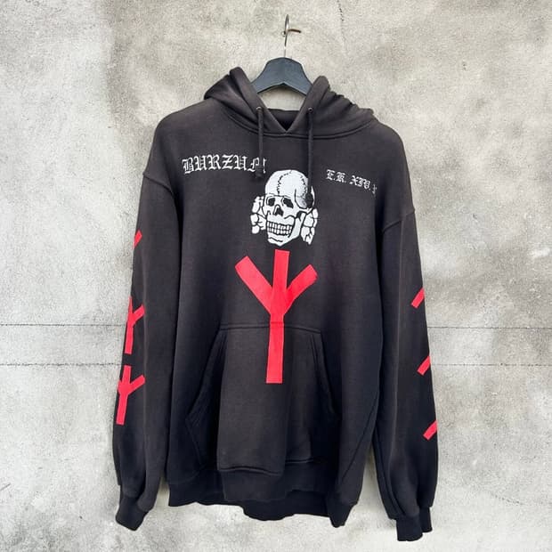 빈티지 90s Burzum Hoodie