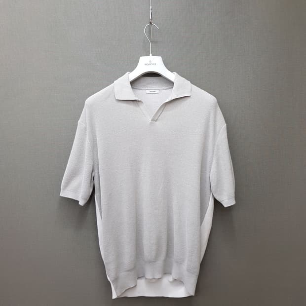 한섬 시스템옴므 2022 반팔 니트 100사이즈