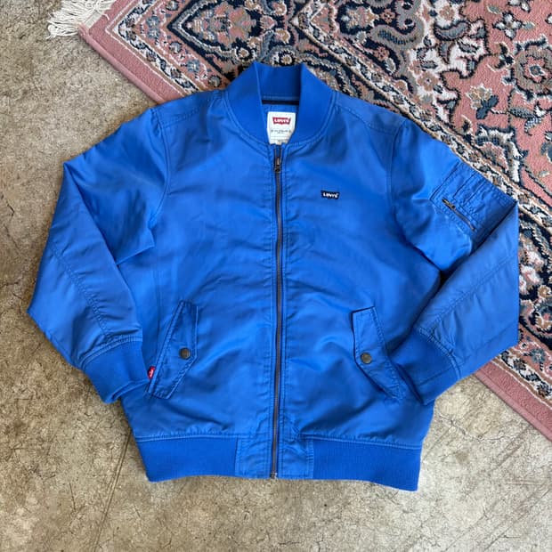 리바이스 Levis 블루 MA-1