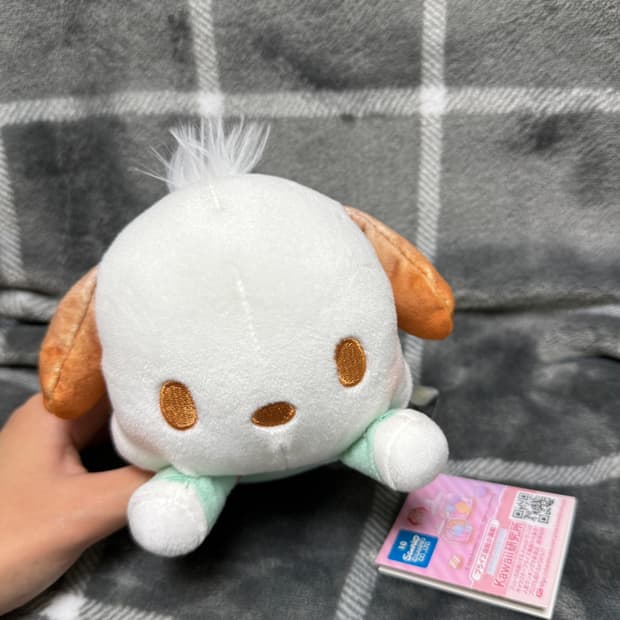 산리오 포차코 마시멜로우 시리즈 누운 인형