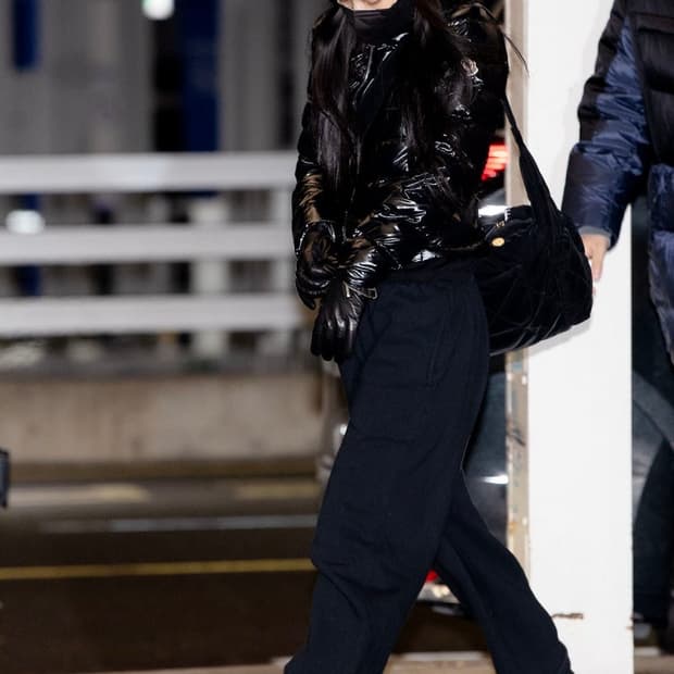 어텐즈 제니 바지 ss 블랙