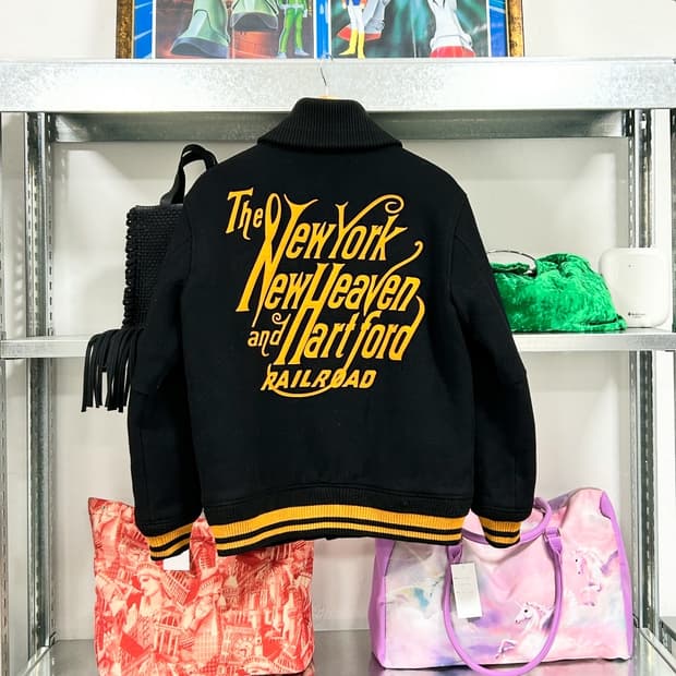 00s GDC 빅 레터링 패치 스타디움 자켓 