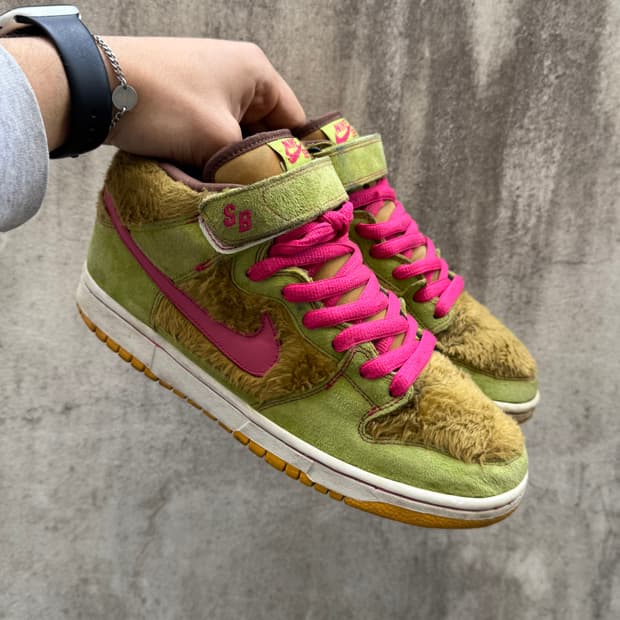 Rare! 2006 나이키 SB 덩크 미드 마마 베어