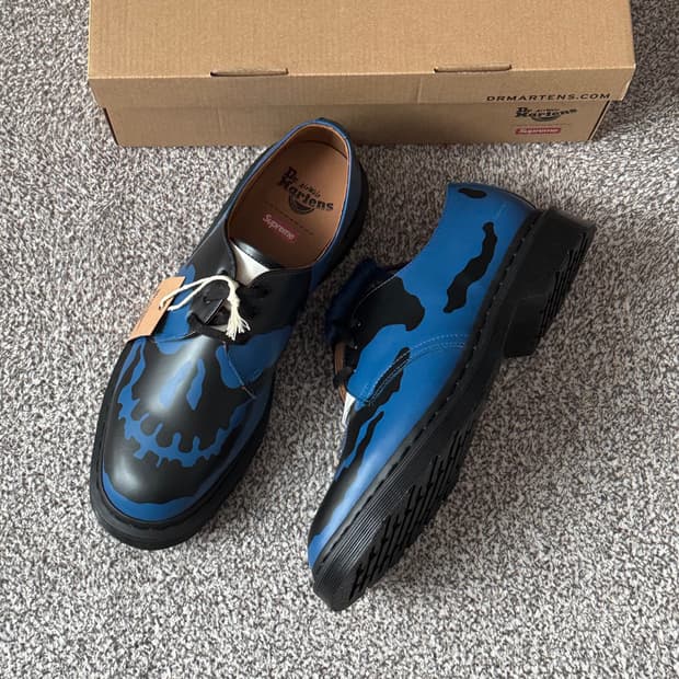 [270] 25FW 슈프림 닥터마틴 1461 로얄 슈닥마