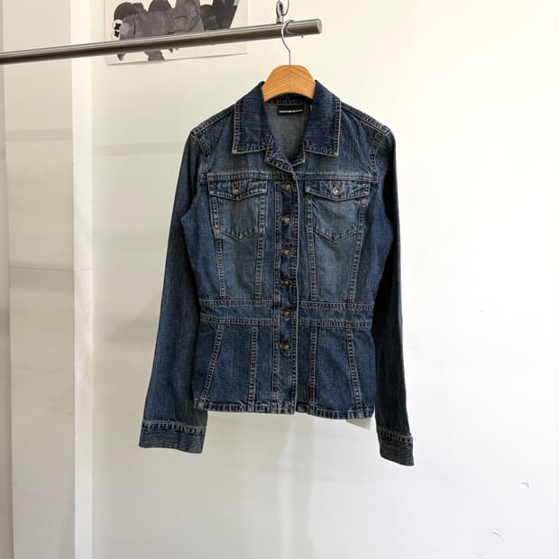DKNY JEANS (Made in Hong Kong) 데님자켓