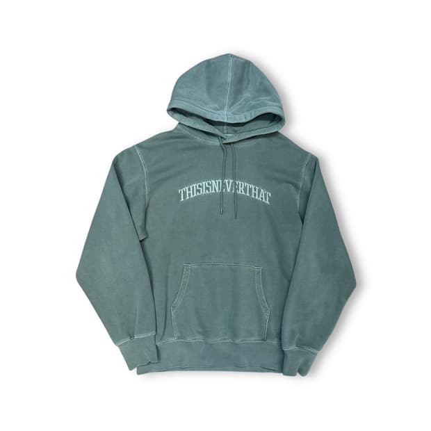 디스이즈네버댓 피그먼트 후드티