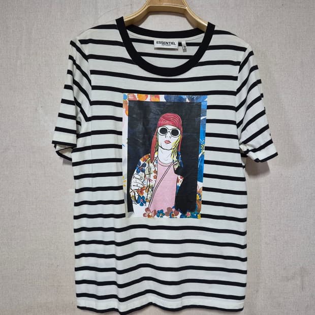 에센셜 앤트워프 스트라이프 반팔 2