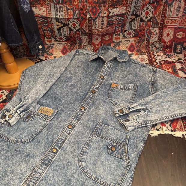 Lee 80s Vintage Acid Washing denim