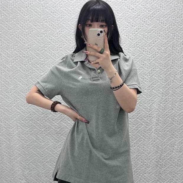 아베크롬비 빈티지 모던 캐주얼 카라 반팔티 XL C12071