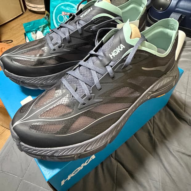호카 마파테 스피드 4 라이트 차콜 그레이 제이드 290