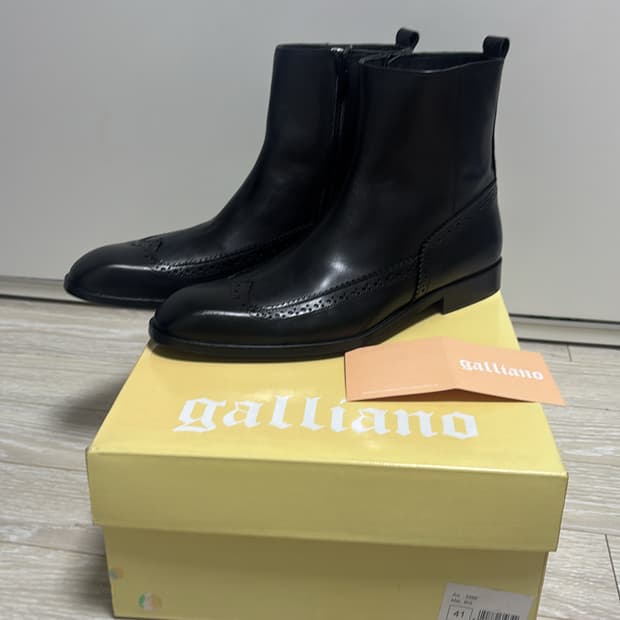 존 갈리아노 윙팁 첼시부츠 새상품