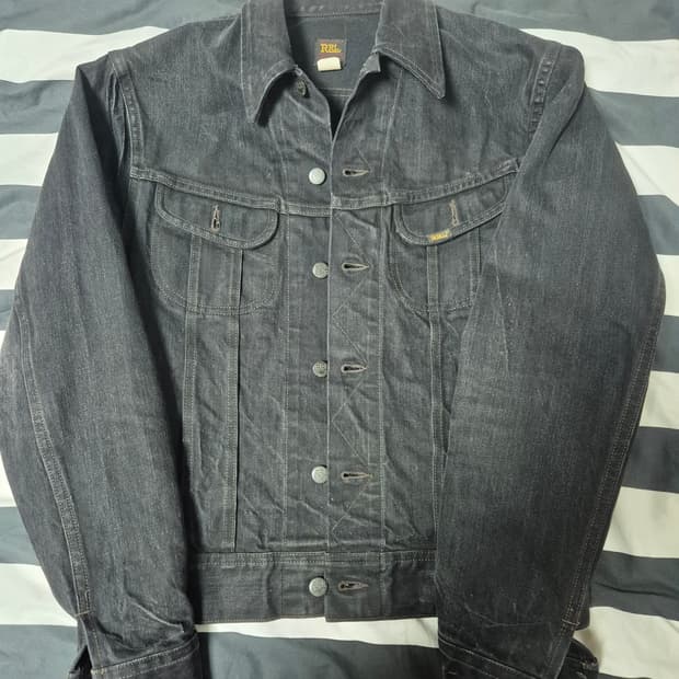 RRL 더블알엘 lot 271 블랙 트러커 자켓 s 사이즈 판매