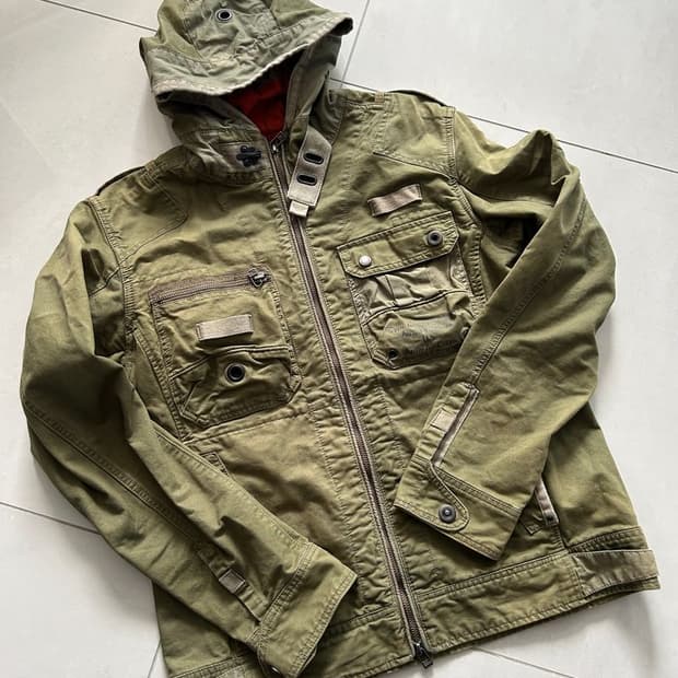 MILITARY HOODED JACKET 밀리터리 후드 재킷