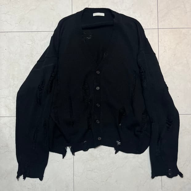 언더마이카 하코넨 디스트로이드 니트 가디건 1