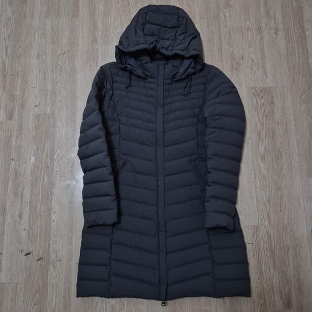 머렐 여성 라이트 다운 후드 경량 롱패딩 점퍼 S(90)