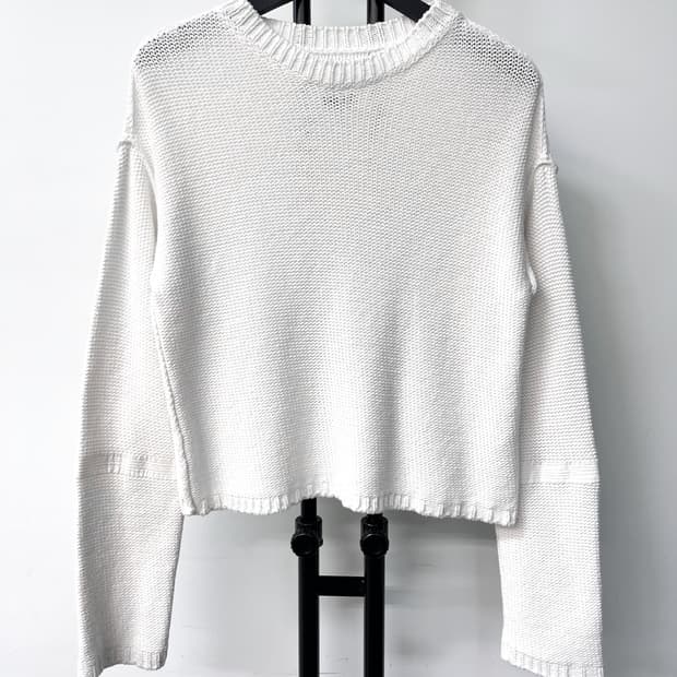 MM6 메종 마르지엘라 15s/s 테이프 라인 네트 니트