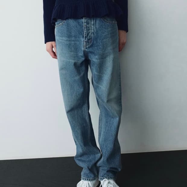 리젤서비스 multi stitch 데님팬츠 