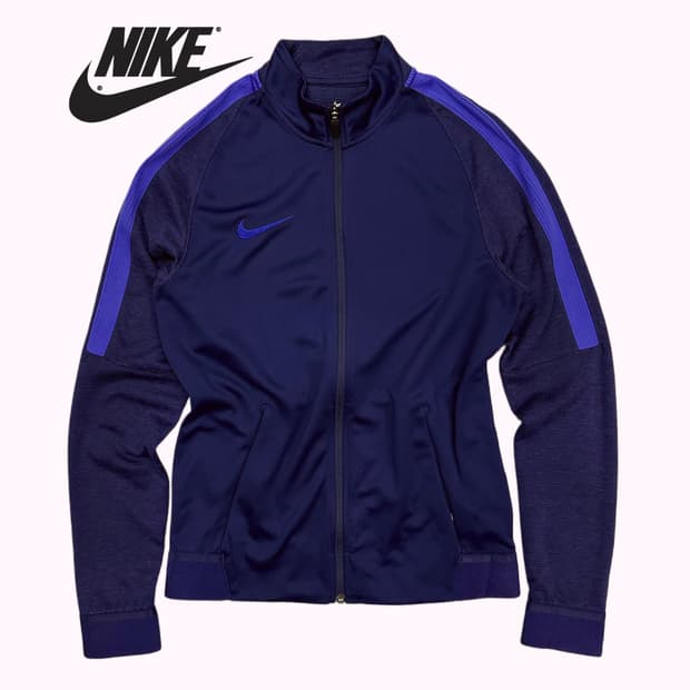 purple logo track jacket
