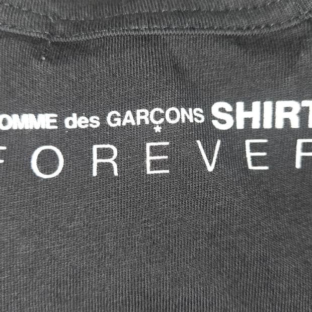 COMME des GARÇONS SHIRTS FOREVER 반팔티