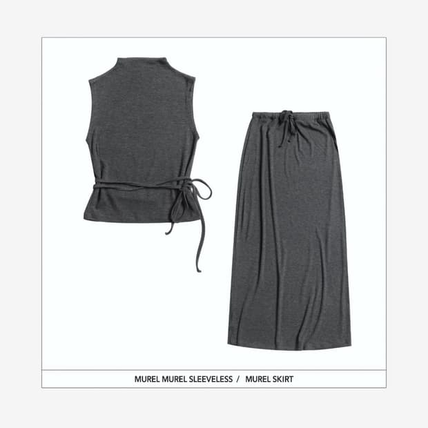 ribbonbit murel sleeveless & skirt