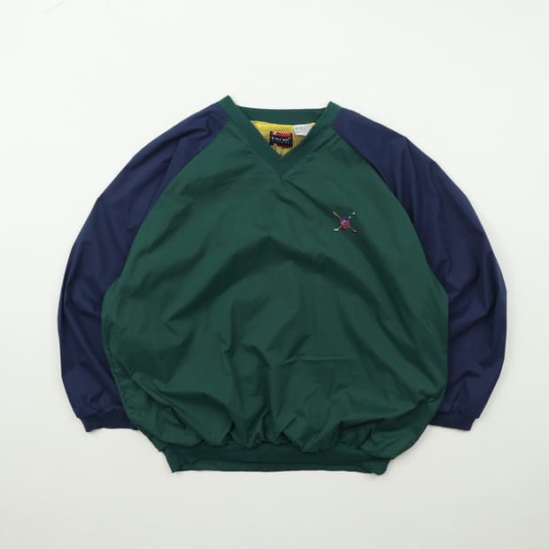 90S 빈티지 USA 웜업 바람막이 A1212