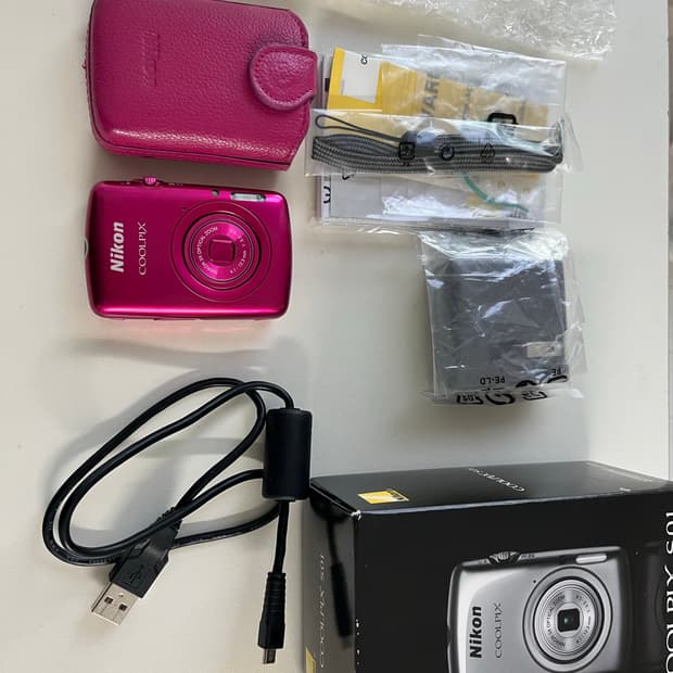 니콘s01 민트급 빈티지카메라 