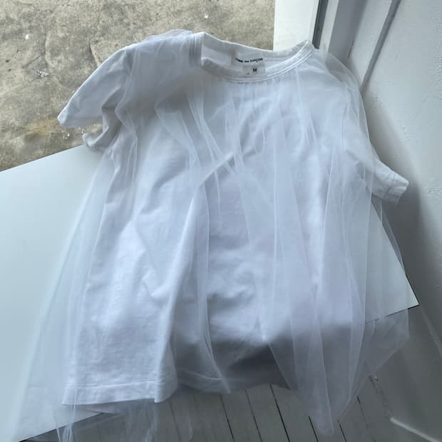 [Comme des garcons Girl] 튤 티셔츠