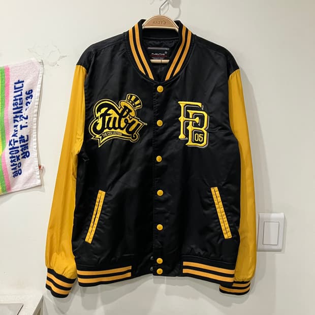 546 푸부 후부 123클랜 바시티 스타디움 자켓