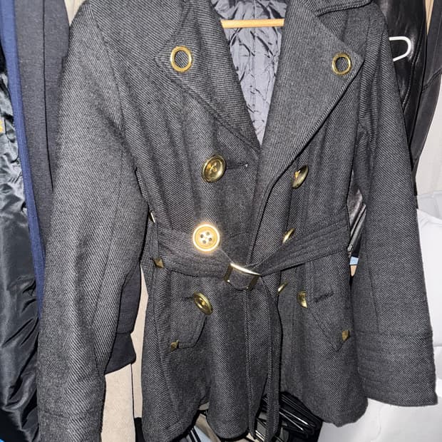 d.i.a 오네갸루 더블 코트