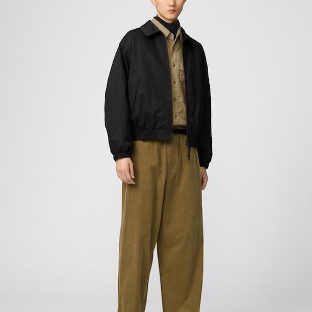 유니클로U/ 코듀로이 유틸리티 팬츠 라이트브라운/ XL