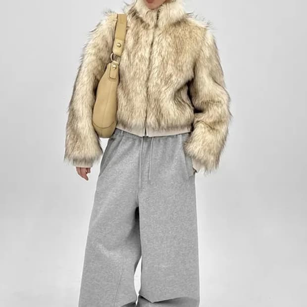 블랙업 [MADE] 라뷰 투톤퍼 하이넥 점퍼 