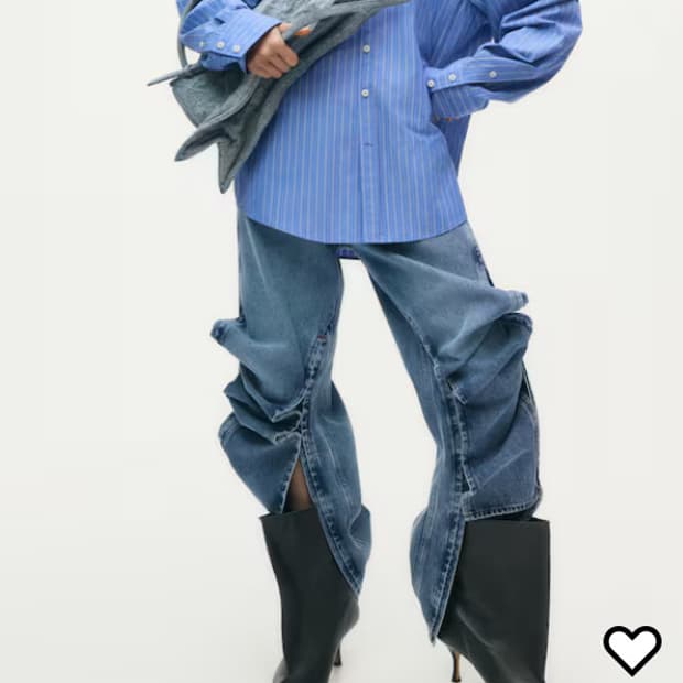 H&M 글렌마틴 콜라보 셔츠 택달린 새제품 xs