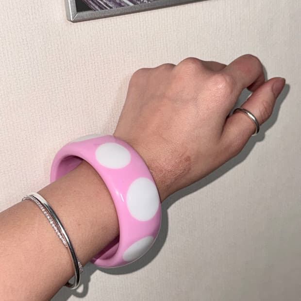 키치갸루 도트 뱅글