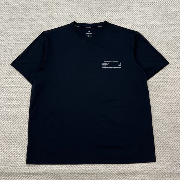 스노우피크  프린팅 반팔티 r3755