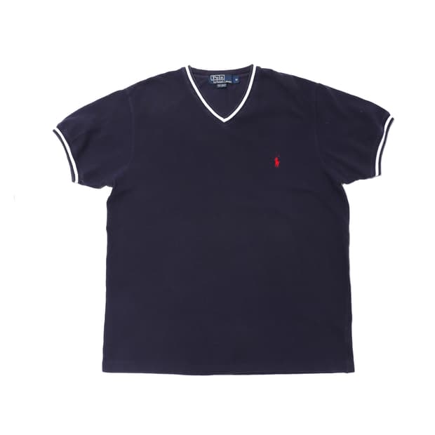 POLO RALPH ALUREN V넥 코튼 티셔츠 size M