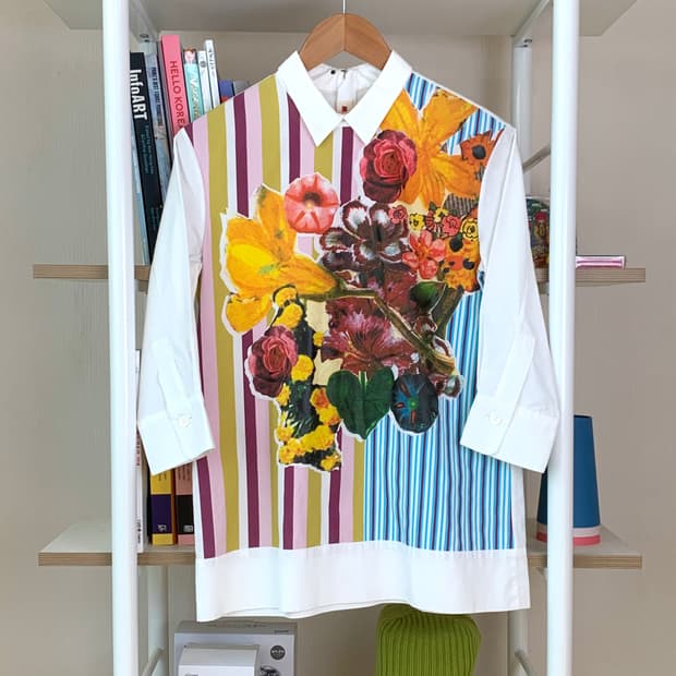 MARNI flower print shirt