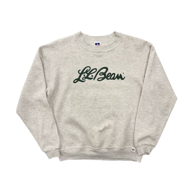 러셀 90's L.L.Bean 스웻셔츠 맨투맨 그레이