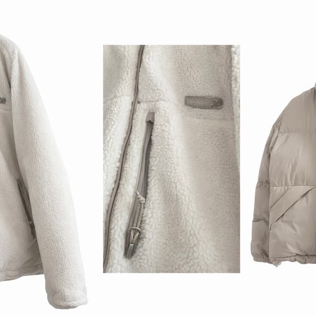 뉴발란스 Reversible Fleece Padded Jacket