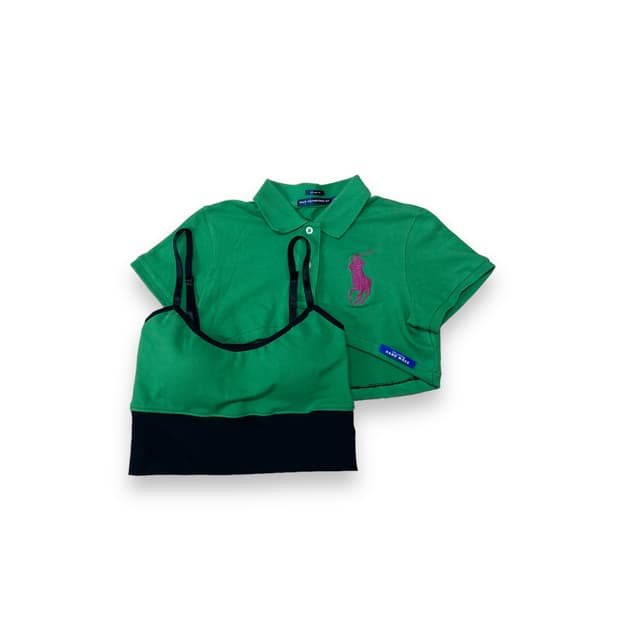 -POLO.Ralph Lauren  & bra top