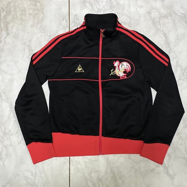 르꼬끄 y2k 패션 트랙탑 져지 집업 여성 90