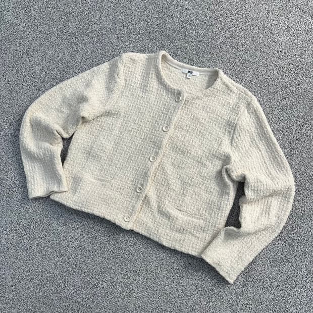 XL 유니클로 여성 트위드 자켓 0408M