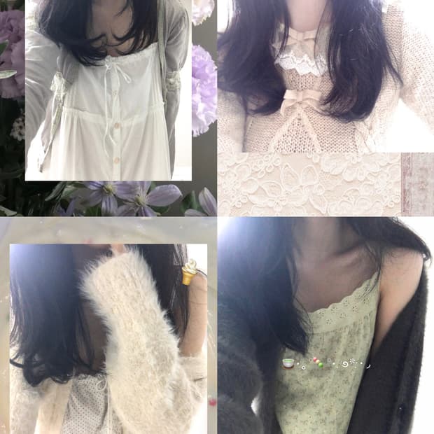 겨울 모리걸 코디세트 랜박 랜덤박스 리즈리사 엑시즈팜 빈티지 코코모리